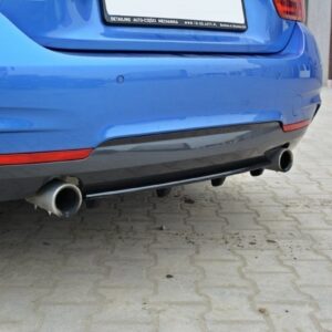 DIFUSOR TRASERO for BMW 4 Coupe / Gran Coupe / Cabrio M-Pack F32 / F36 / F33 (with vertical bars)