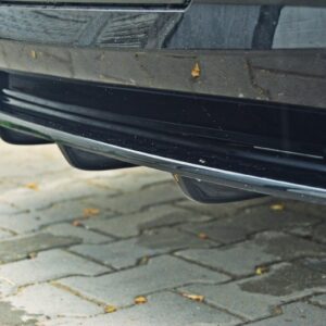 DIFUSOR TRASERO for BMW 5 M-Pack Sedan/Touring F10/F11 (fits two double exhaust ends)