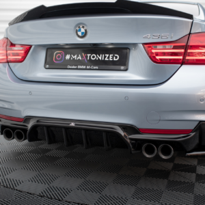DIFUSOR TRASERO BMW 4 Coupe / Gran Coupe / Cabrio M-Pack F32 / F36 / F33 (Version with dual exhausts on both sides)