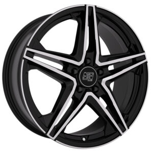 4 LLANTAS MSW 31 18 PULGADAS GLOSS BLACK FULL POLISHED