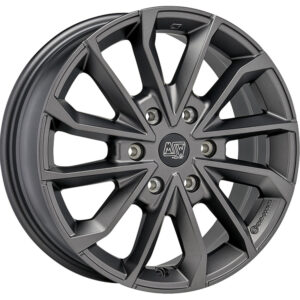 4 LLANTAS MSW 42 VAN 17 PULGADAS MATT DARK GREY