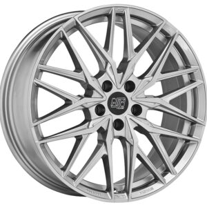4 LLANTAS MSW 50 22 PULGADAS HYPER SILVER (HB)