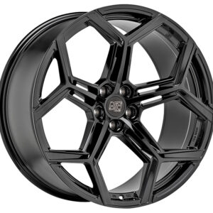 4 LLANTAS MSW 53 22 PULGADAS GLOSS BLACK