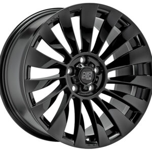 4 LLANTAS MSW 37T 19 PULGADAS GLOSS BLACK