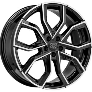 4 LLANTAS MSW 41 19 PULGADAS GLOSS BLACK FULL POLISHED