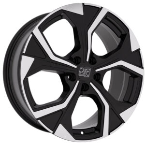 4 LLANTAS MSW 43 18 PULGADAS GLOSS BLACK FULL POLISHED