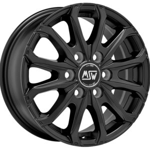 4 LLANTAS MSW 48 VAN 6 HOLES 16 PULGADAS MATT BLACK