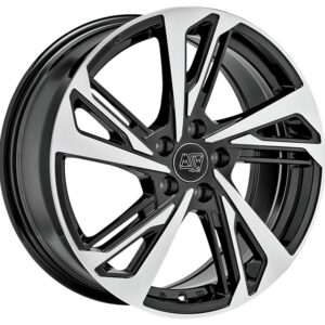 4 LLANTAS MSW 60 15 PULGADAS GLOSS BLACK FULL POLISHED