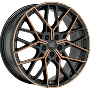 4 LLANTAS MSW 74 20 PULGADAS MATT BLACK COPPER FP