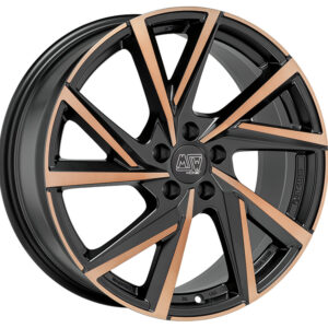 4 LLANTAS MSW 80/5 16 PULGADAS MATT BLACK COPPER FP