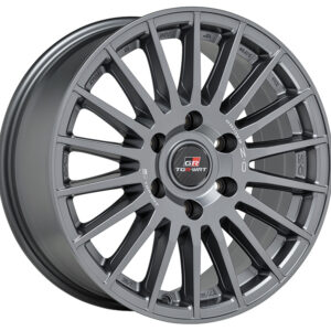 4 LLANTAS OZ RALLY DESERT TGR-WRT 18 PULGADAS MATT GRAPHITE + SILVER LETTERING