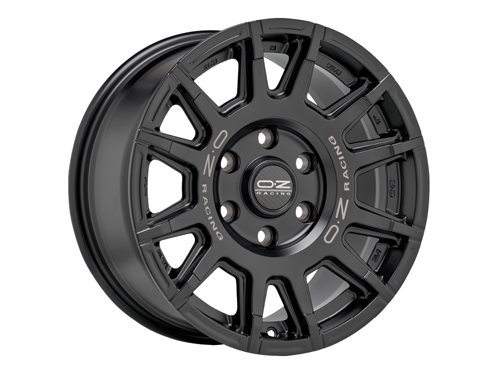 4 LLANTAS OZ RALLY LEGEND 20 PULGADAS MATT BLACK + DARK LETTERING