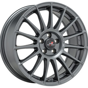 4 LLANTAS OZ SUPERTURISMO TGR-WRT 21 PULGADAS MATT GRAPHITE + SILVER LETTERING