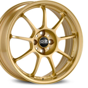 4 LLANTAS OZ ALLEGGERITA 17 PULGADAS RACE GOLD