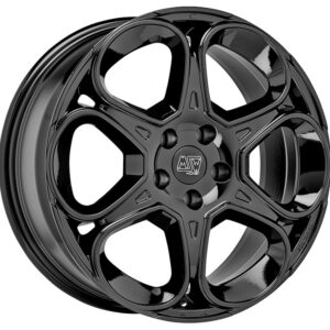4 LLANTAS MSW 83 17 PULGADAS GLOSS BLACK