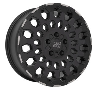 4 LLANTAS MSW 99 VAN 16 PULGADAS MATT BLACK LIP POLISHED