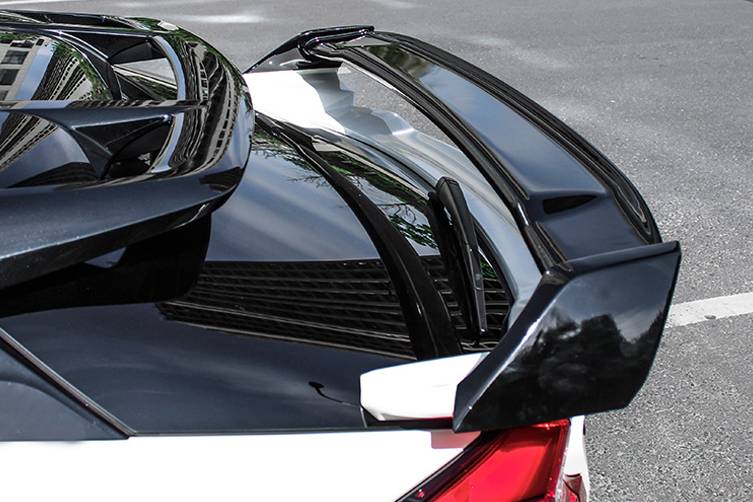 Alerón Toyota CHR 2018-2020 Brillante Negro - Imagen 3
