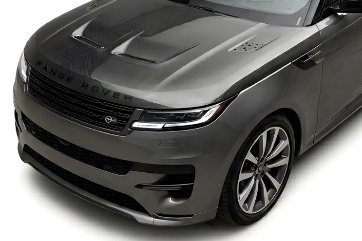 Capó Carbono Range Rover Sport 2023+ L461 Look SVR - Imagen 7