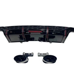 Difusor Trasero Audi A5 2017-2019 Look RS5
