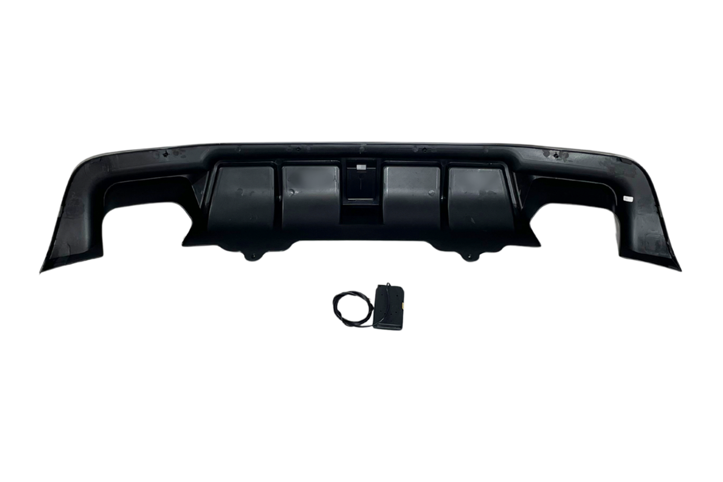 Difusor Trasero BMW E60 look M Performance Brillante Negro Luz de freno led - Imagen 6