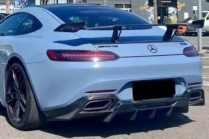 Difusor Trasero Mercedes R190 Coupe Look AMG GT Carbono - Imagen 3