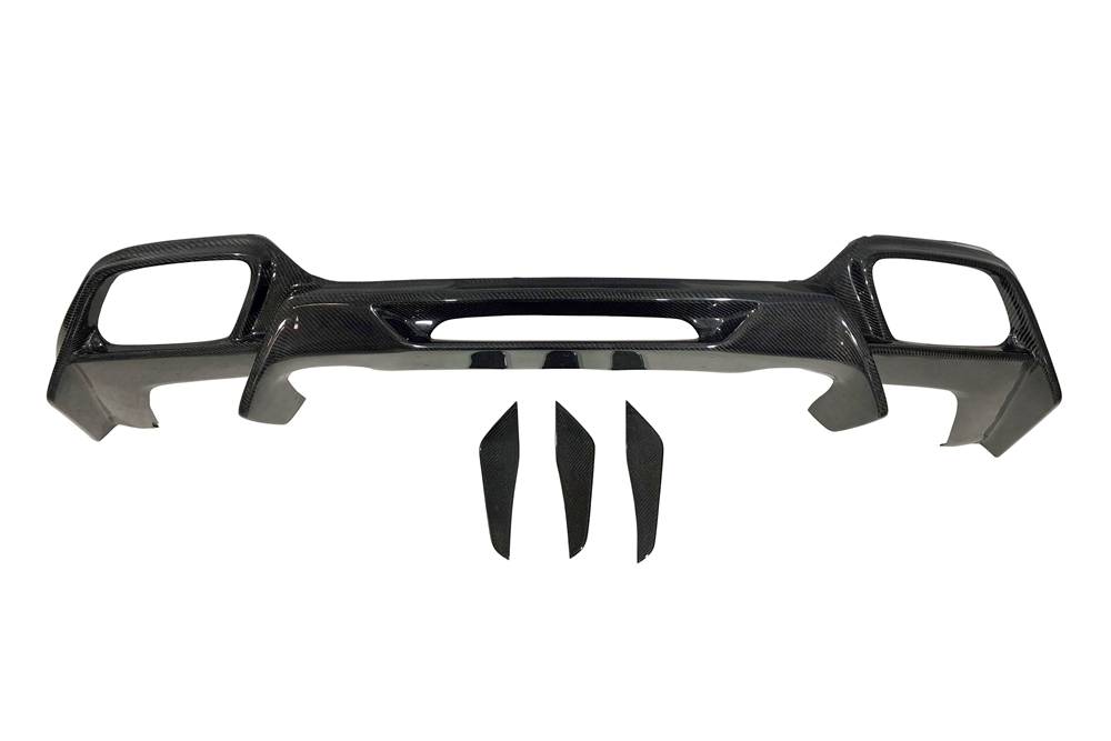 Difusor Trasero Mercedes R190 Coupe Look AMG GT Carbono