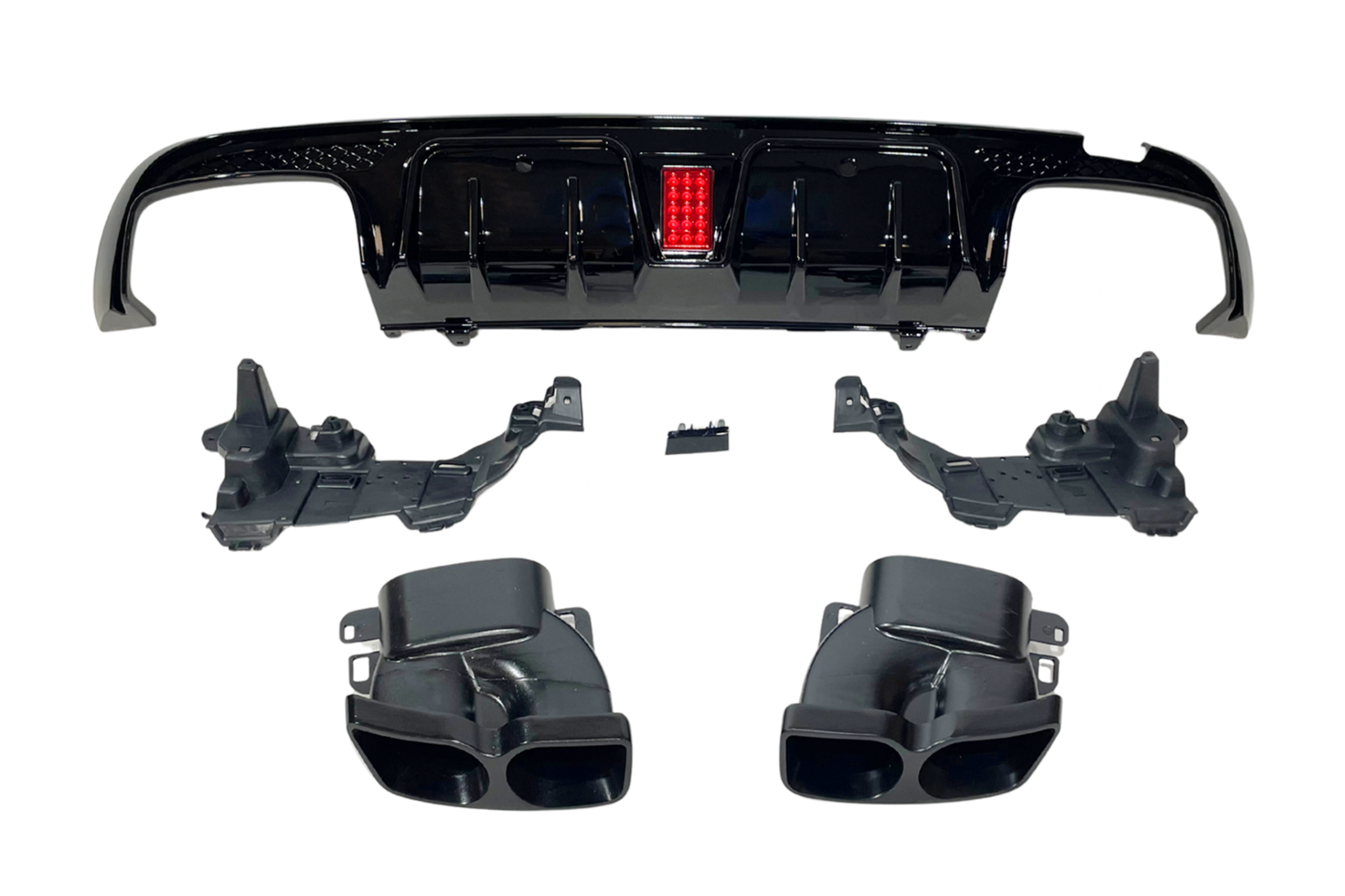 Difusor Trasero Mercedes W205 2019+ 4P / SW Look BRS