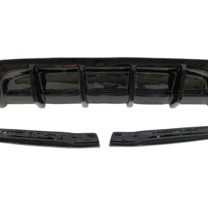 Difusor Trasero Volkswagen Arteon R MAX 2021 Negro Brillante