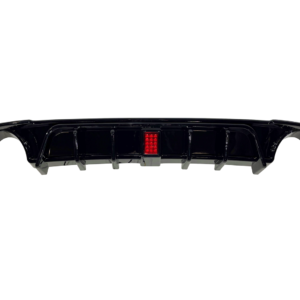 Difusor Trasero Volkswagen Golf 7.5 Negro Brillante