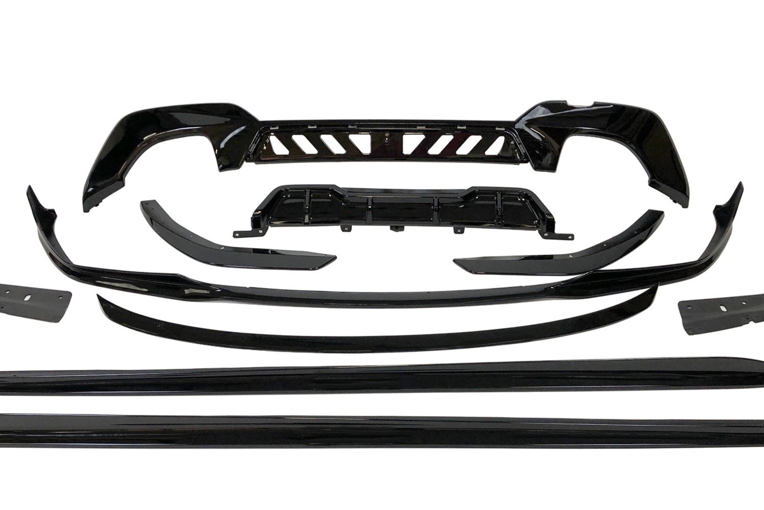 Kit De Carrocería BMW G20 / G21 Look 340 M Performance Brillante Negro - Imagen 2