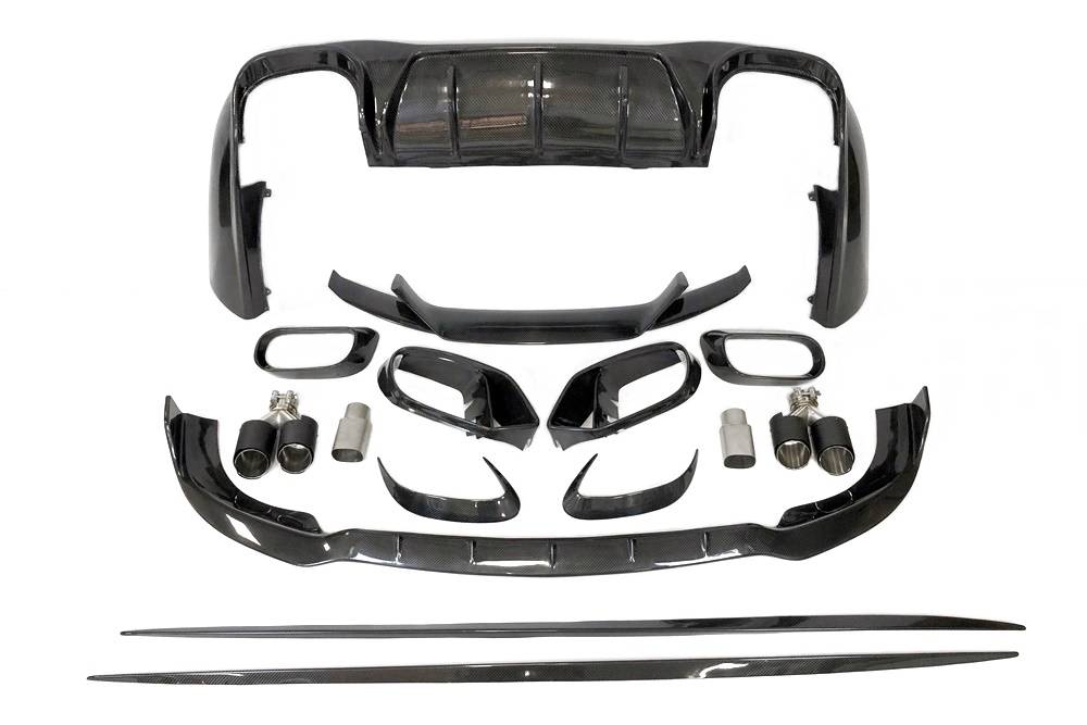 Kit De Carrocería Mercedes R190 Look AMG GT 4 Puertas Carbono