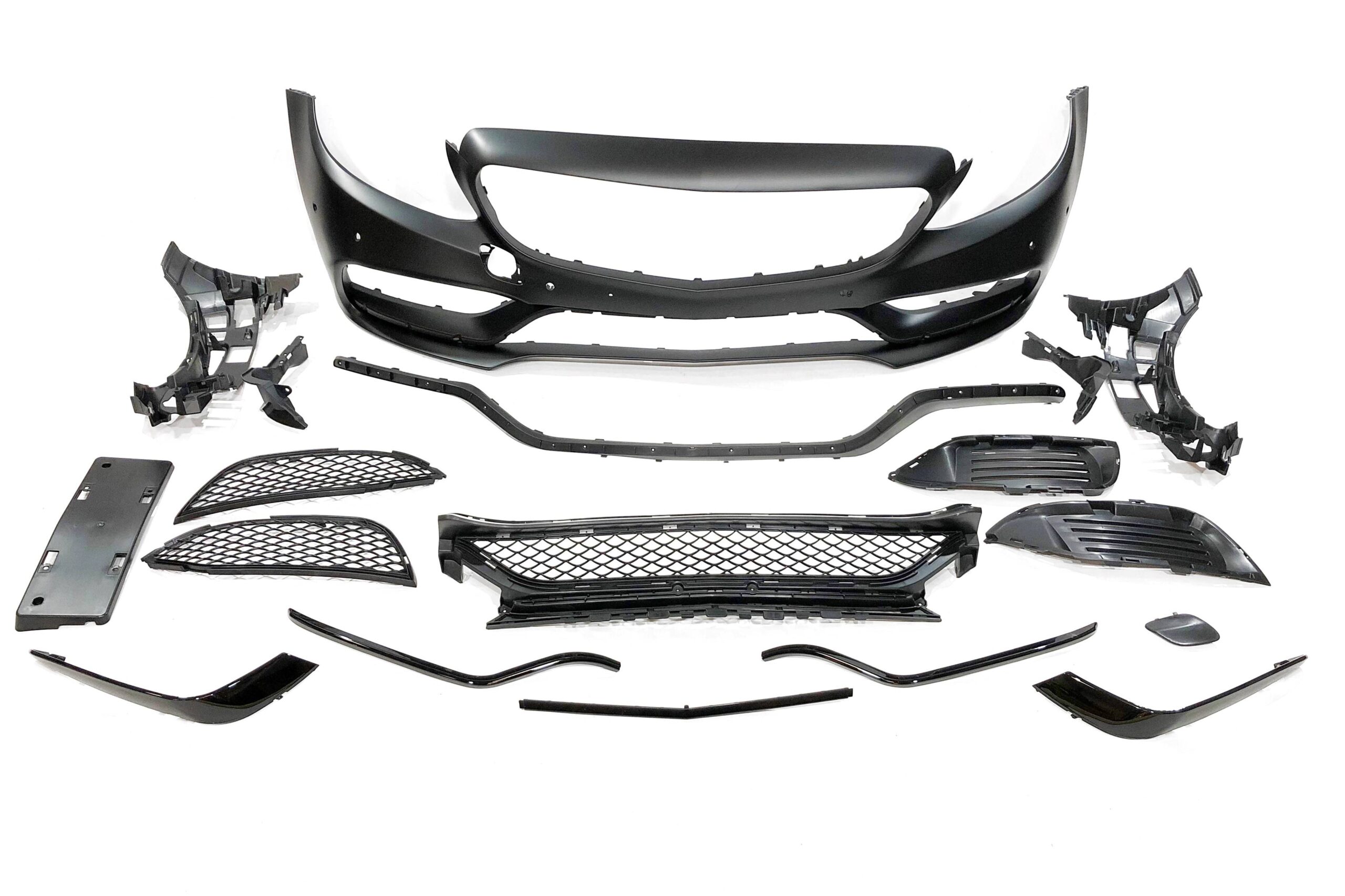Kit De Carrocería Mercedes W205 2014-2018 4P / SW Look C63 - Imagen 2