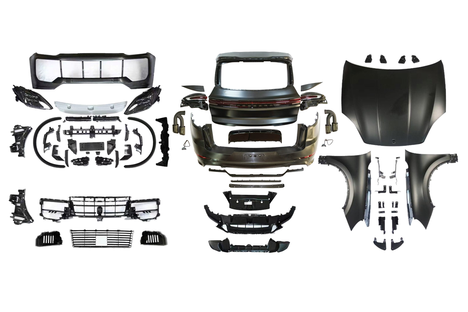 Kit De Carrocería Porsche Cayenne 2011-2016 Look 2024