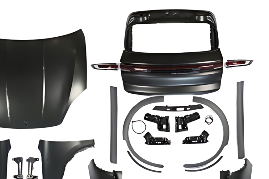 Kit De Carrocería Porsche Cayenne 2018-2023 Look 2024 - Imagen 3