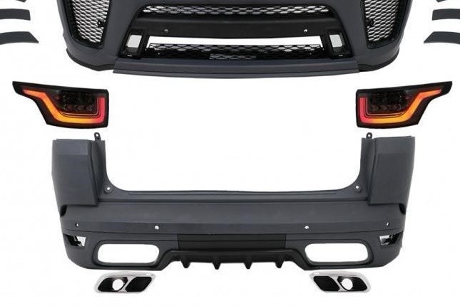 Kit De Carrocería Range Rover Sport 2013-2017 Look 2018 SVR - Imagen 3