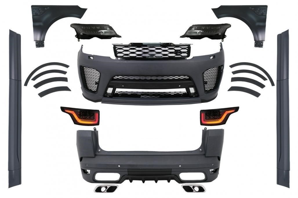 Kit De Carrocería Range Rover Sport 2013-2017 Look 2018 SVR