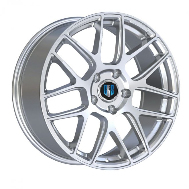 4 LLANTAS CBS 02 EN 18 PULGADAS CON ACABADO HYPER SILVER