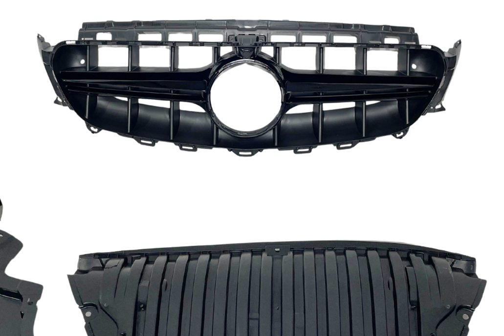 Paragolpes Delantero Mercedes W213 4p 2016-2019 / C238 look AMG E63 - Imagen 4