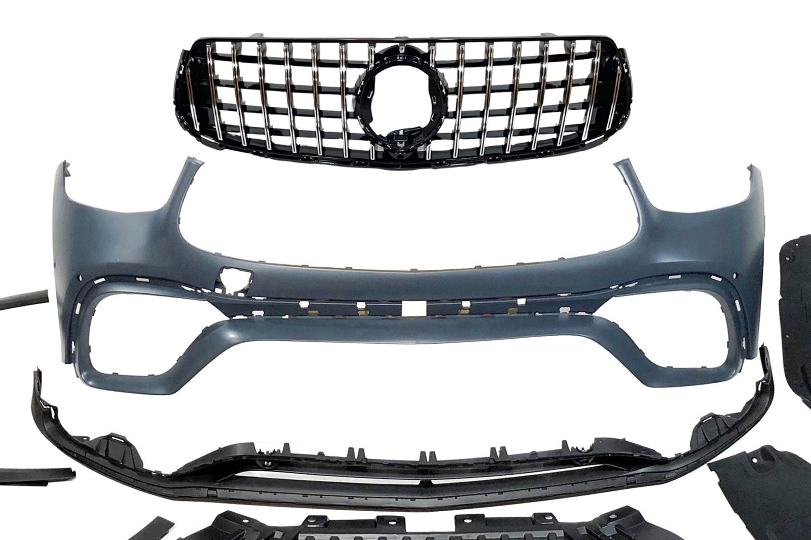 Paragolpes Delantero Mercedes X253 / C253 GLC 2020-2022 look AMG GLC63 - Imagen 2