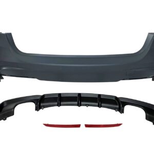 Paragolpes Trasero BMW F31 Look M Performance 2 Salidas doble