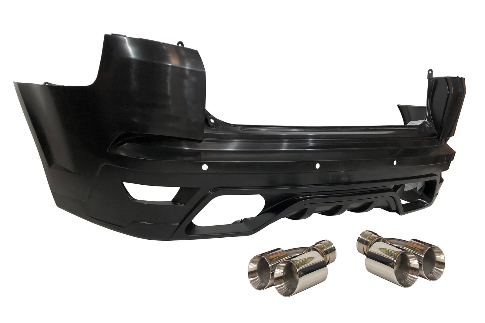 Paragolpes Trasero Range Rover Sport L494 2013-2017 look SVR - Imagen 2