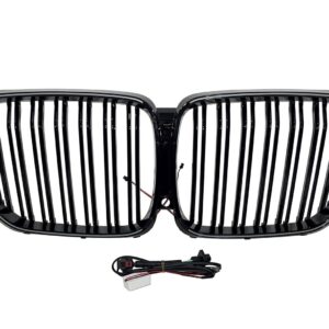 Parrilla BMW G05 X5 LED Negro Brillo