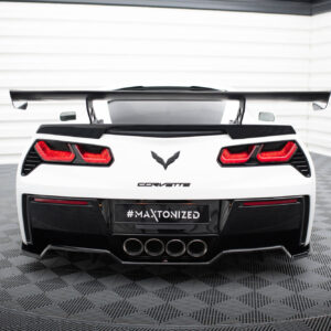 ALERON DE CARBONO With Internal Brackets Uprights Chevrolet Corvette Stingray / Grand Sport C7