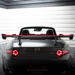 ALERON DE CARBONO With Internal Brackets Uprights + LED Mazda MX-5 ND (Mk4)
