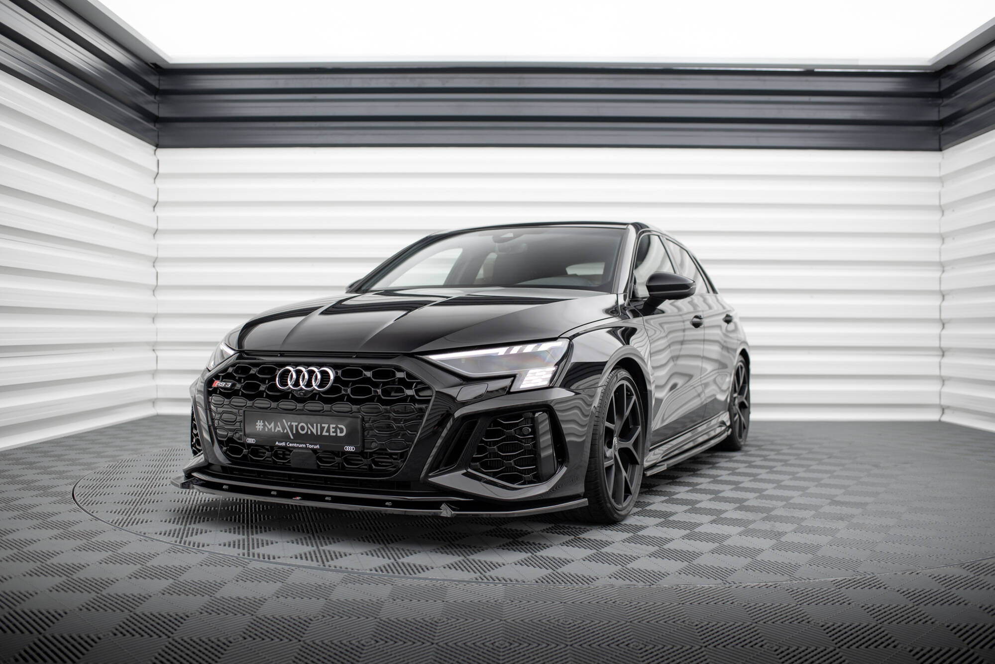 21875 Front Splitter V 1 Audi RS3 Sportback 8Y