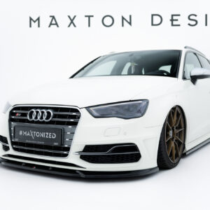 19590 Front Splitter V 2 Audi S3 A3 S Line Sportback Hatchback 8V