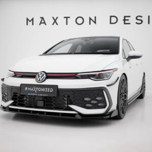 SPOILER DELANTERO V.2 + Flaps Volkswagen Golf GTI / GTE / R-Line Mk8 Facelift