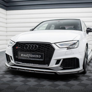 20589 Front Splitter V 3 Audi RS3 Sedan 8V Facelift