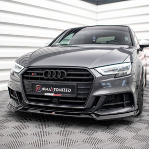 16289 Front Splitter V 3 Audi S3 A3 S Line Sportback 8V Facelift