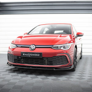 SPOILER DELANTERO V.3 + Flaps Volkswagen Golf GTI / GTE / GTD / R-Line Mk8